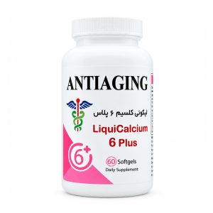 سافت ژل لیکوئی کلسیم 6 پلاس آنتی ایجینگ