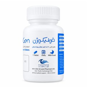 قرص فولیکوژن اروند فارمد 60 عددی