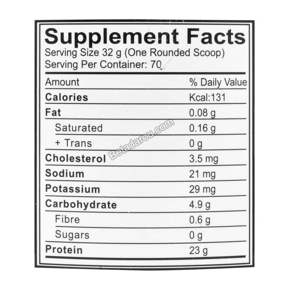 پودر وی پروتئین ایزوله 100% استلا نوتریشن 2270 گرم